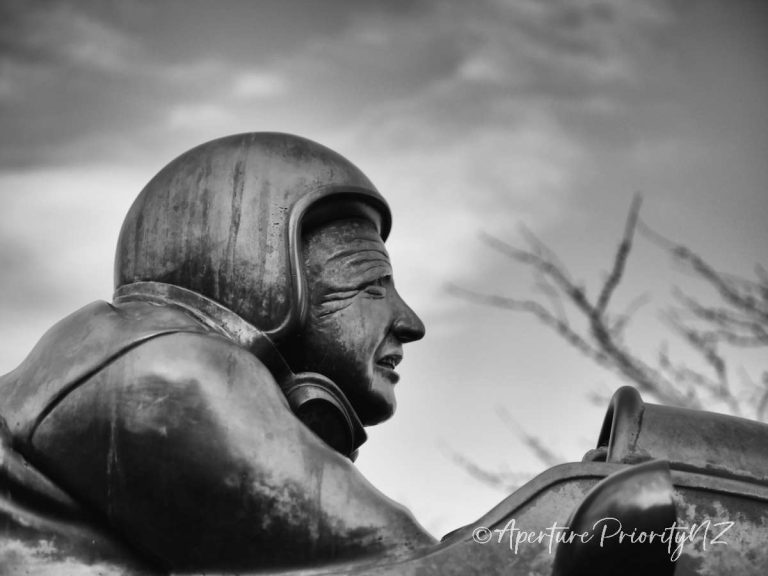 iconic Invercargill Burt Munro - should you use photography presets
