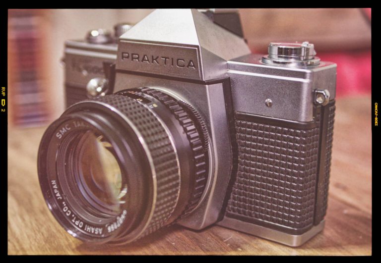 get started shooting with film praktica tl1000 with takumar 50mm lens