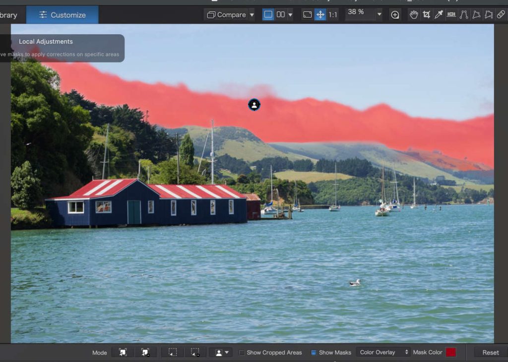 Otageo Harbour - Has DXO Photolab 9 just got better with AI masking