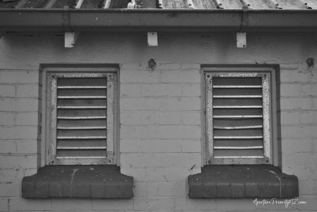 symmetry - an example of deadpan photography

