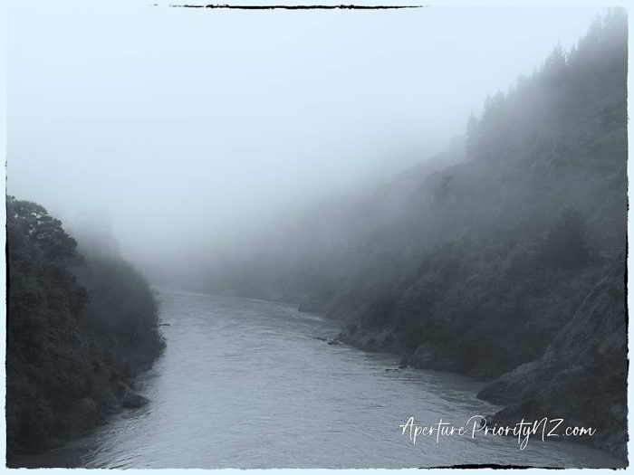 The Manawatu River in full flow